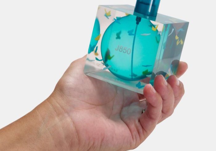 3D printed perfume bottle