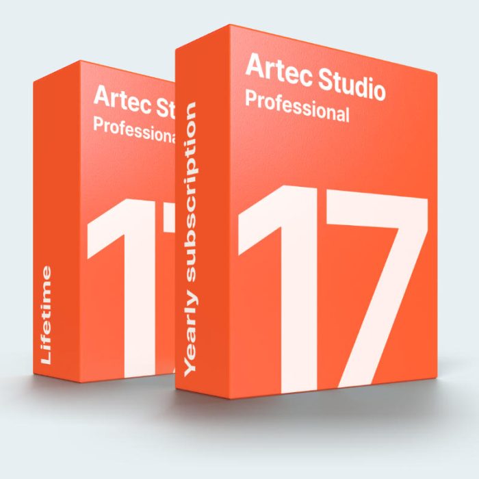 Artec Studio 17 boxes