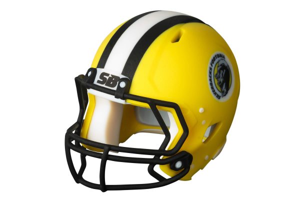 Digital material football helmet