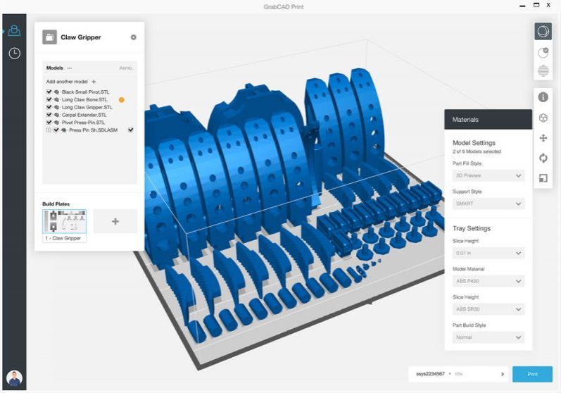 GrabCAD Print Preparation