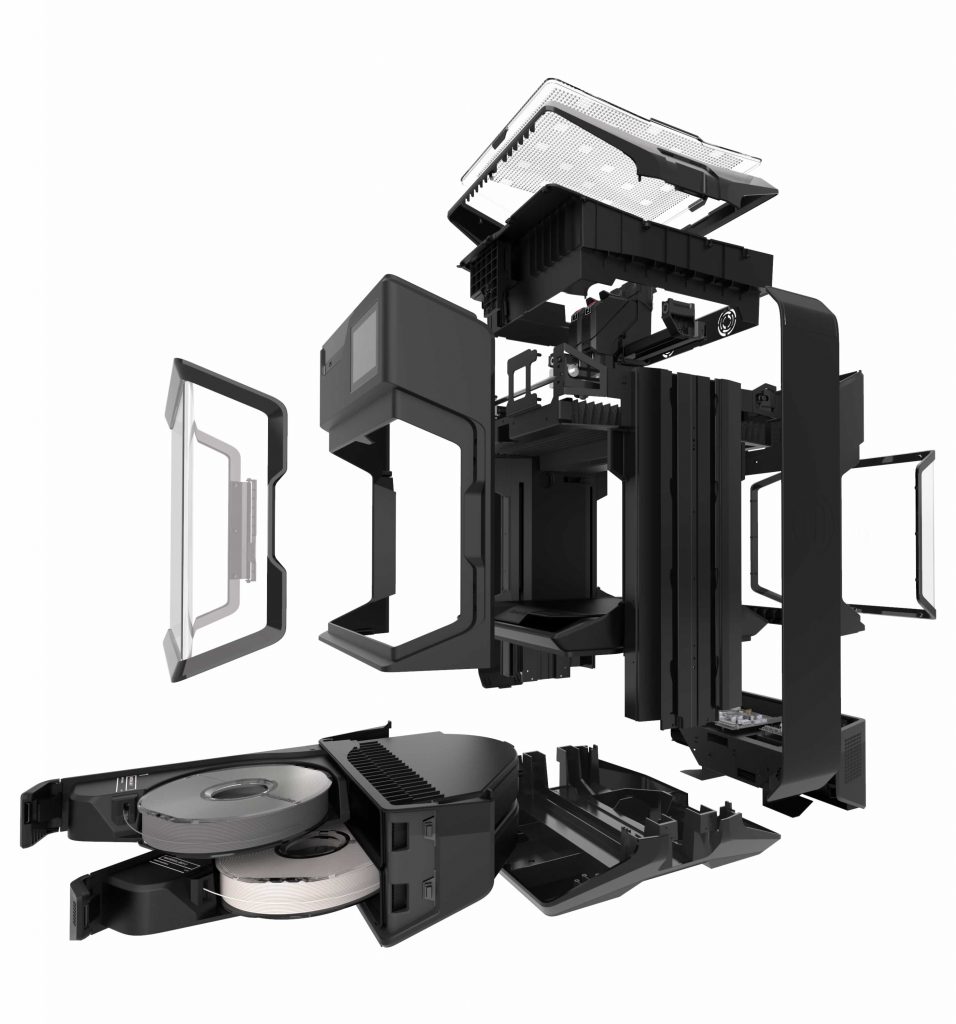 MakerBot Make exploded view