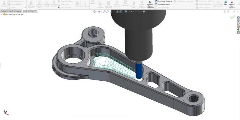 SOLIDWORKS CAM Professional High Speed Machining