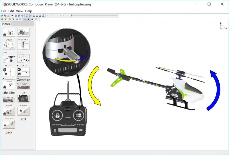 SOLIDWORKS Composer Interactive View