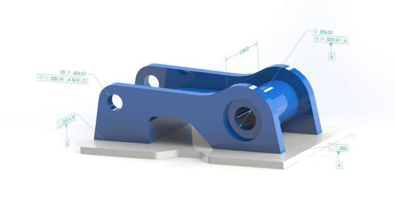 SOLIDWORKS MBD Example Welded Part